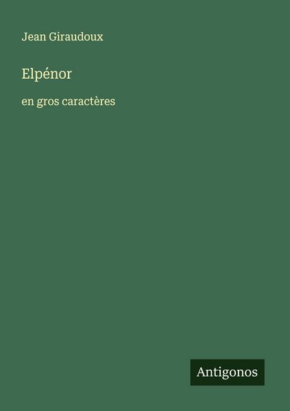 Produktbild: Elp&eacute;nor