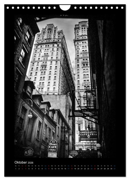 Produktbild: New York in Ansichten von 1936 (Wandkalender 2026 DIN A4 hoch), CALVENDO Monatskalender