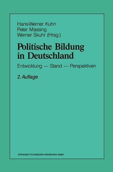 Produktbild: Politische Bildung in Deutschland