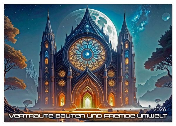 Vertraute Bauten und fremde Umwelt (Wandkalender 2026 DIN A4 quer), CALVENDO Monatskalender