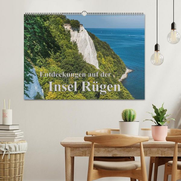 Produktbild: Entdeckungen auf der Insel R&uuml;gen (Wandkalender 2026 DIN A2 quer), CALVENDO Monatskalender