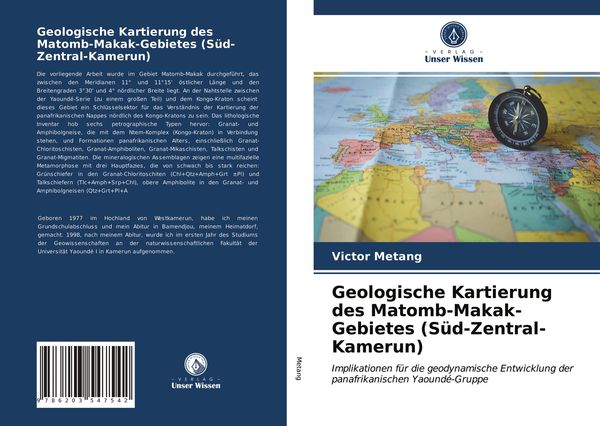 Produktbild: Geologische Kartierung des Matomb-Makak-Gebietes (S&uuml;d-Zentral-Kamerun)