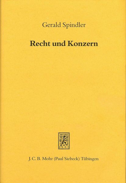 Produktbild: Recht und Konzern