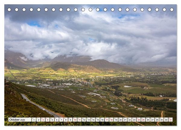 Produktbild: S&uuml;dafrika - Landschaft voller Vielfalt und Sch&ouml;nheit (Tischkalender 2026 DIN A5 quer), CALVENDO Monatskalender