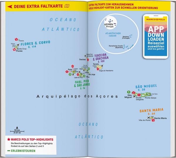Produktbild: MARCO POLO Reisef&uuml;hrer Azoren
