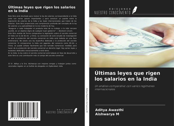 Produktbild: &Uacute;ltimas leyes que rigen los salarios en la India