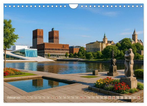 Produktbild: Hauptstadt Patchwork (Wandkalender 2026 DIN A4 quer), CALVENDO Monatskalender
