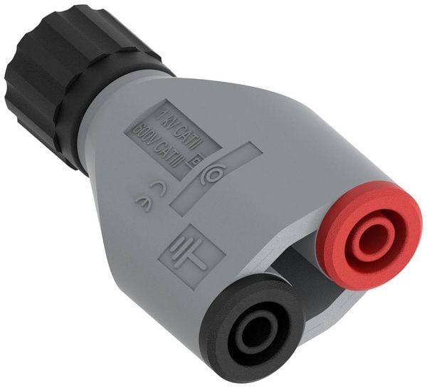 Electro PJP 7043-IEC-CD1 Messadapter BNC-Stecker - Buchse 4mm