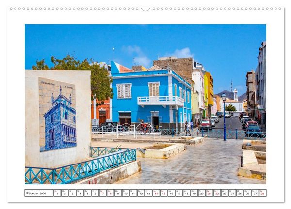 Produktbild: Mindelo - malerisches Reiseziel (Wandkalender 2026 DIN A2 quer), CALVENDO Monatskalender