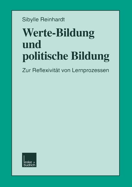 Produktbild: Werte-Bildung und politische Bildung