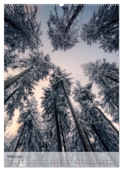 Produktbild: Winter Spaziergang (Wandkalender 2026 DIN A2 hoch), CALVENDO Monatskalender