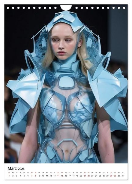 Produktbild: Future Couture (Wandkalender 2026 DIN A4 hoch), CALVENDO Monatskalender