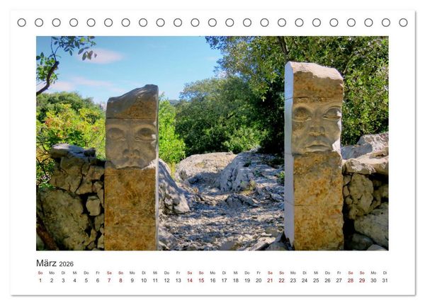 Produktbild: Typisch Cevennen (Tischkalender 2026 DIN A5 quer), CALVENDO Monatskalender