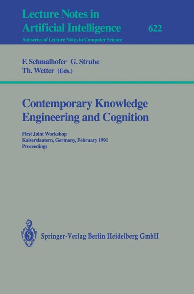 Produktbild: Contemporary Knowledge Engineering and Cognition