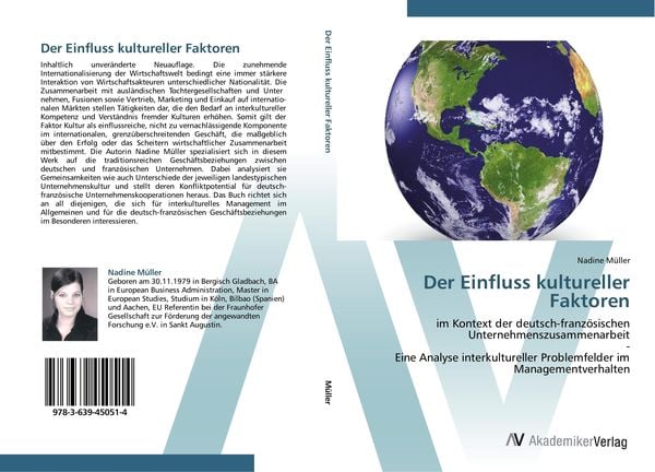 Produktbild: Der Einfluss kultureller Faktoren