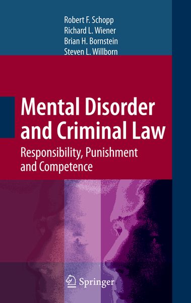 Produktbild: Mental Disorder and Criminal Law