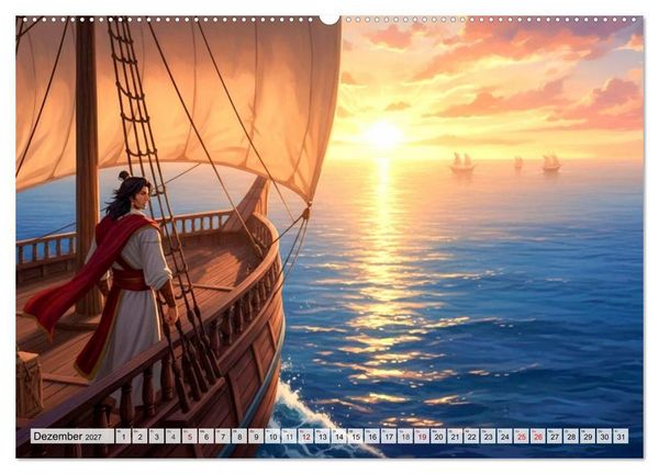 Produktbild: Sinbad &ndash; Reisen ins Unbekannte (Wandkalender 2027 DIN A2 quer), CALVENDO Monatskalender
