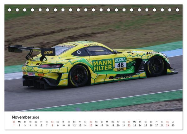 Produktbild: Deutsche Tourenwagen (Tischkalender 2026 DIN A5 quer), CALVENDO Monatskalender