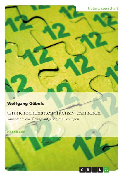 Produktbild: Grundrechenarten intensiv trainieren