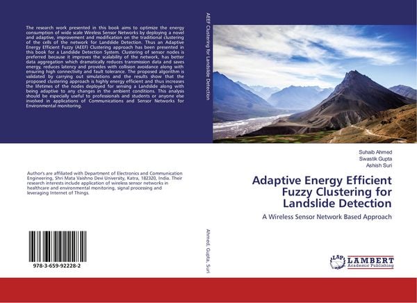Produktbild: Adaptive Energy Efficient Fuzzy Clustering for Landslide Detection