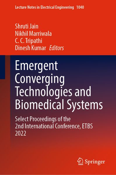 Produktbild: Emergent Converging Technologies and Biomedical Systems
