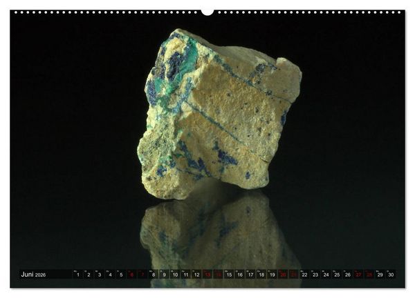 Produktbild: Mineralien (Wandkalender 2026 DIN A2 quer), CALVENDO Monatskalender