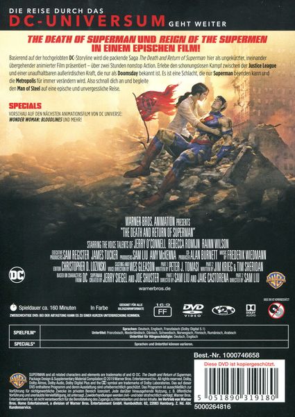 Produktbild: The Death and Return of Superman