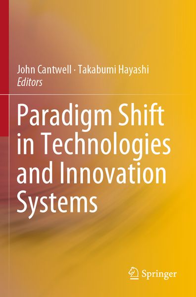 Produktbild: Paradigm Shift in Technologies and Innovation Systems
