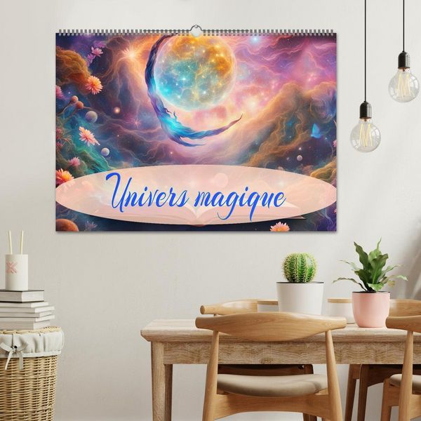 Produktbild: Univers magique (Calendrier mural 2026 DIN A2 vertical), CALVENDO calendrier mensuel