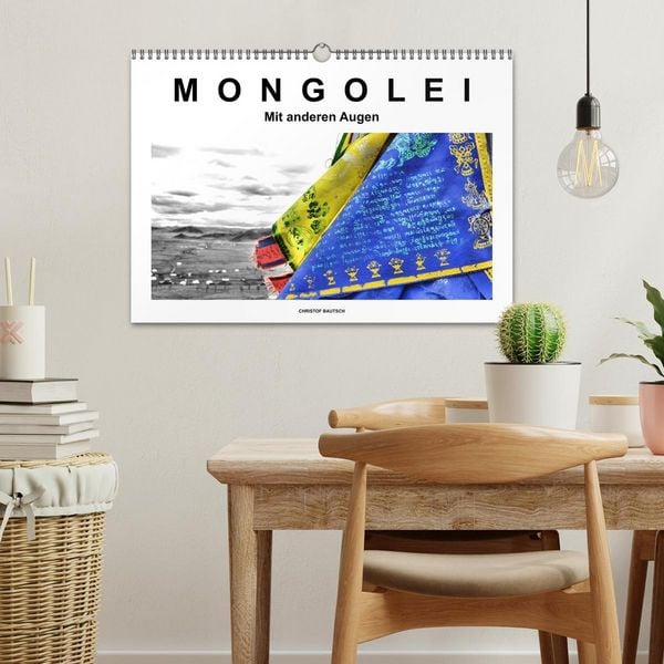 Produktbild: Mongolei &ndash; Mit anderen Augen (Wandkalender 2026 DIN A3 quer), CALVENDO Monatskalender