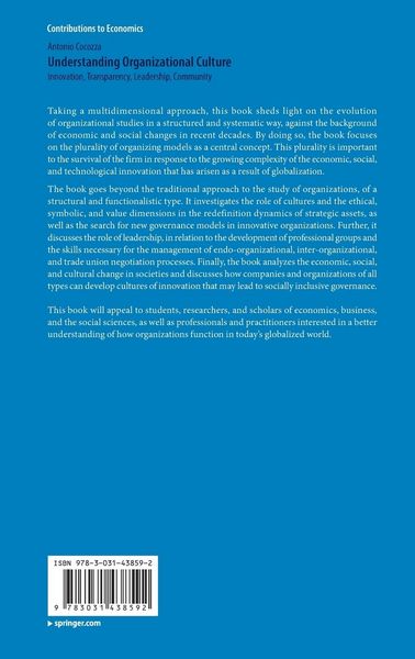 Produktbild: Understanding Organizational Culture