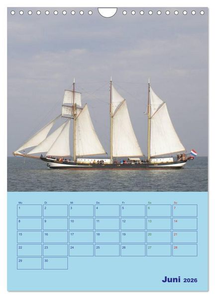 Produktbild: Seefahrer Romantik 2026 (Wandkalender 2026 DIN A4 hoch), CALVENDO Monatskalender