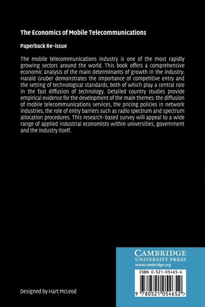 Produktbild: The Economics of Mobile Telecommunications