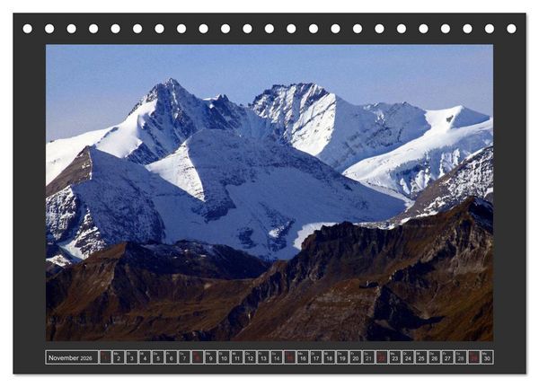 Produktbild: Der Gro&szlig;glockner 3798m (Tischkalender 2026 DIN A5 quer), CALVENDO Monatskalender