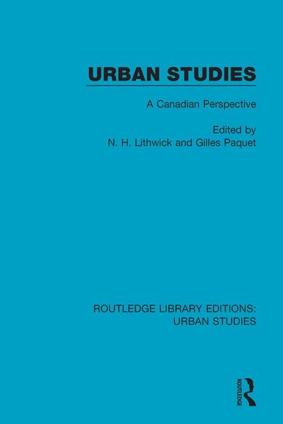Produktbild: Urban Studies