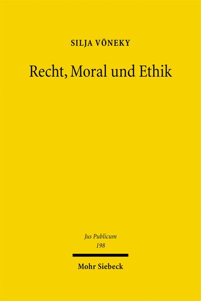 Produktbild: Recht, Moral und Ethik