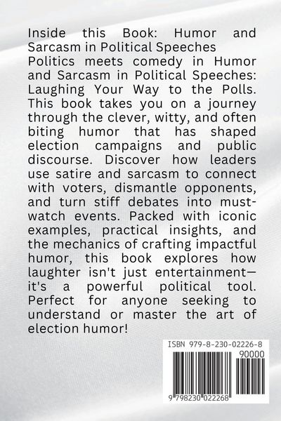 Produktbild: Humor and Sarcasm in Political Speeches
