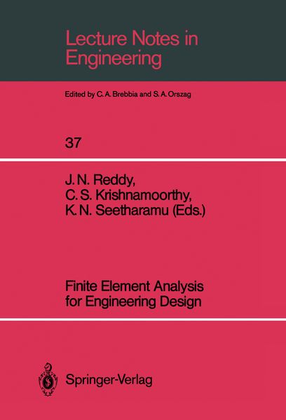 Produktbild: Finite Element Analysis for Engineering Design