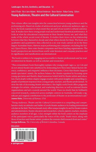 Produktbild: Young Audiences, Theatre and the Cultural Conversation