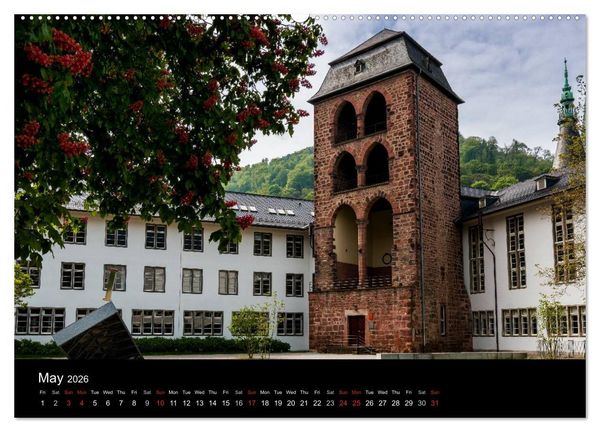 Produktbild: Heidelberg - Views of a City (High Quality Premium Wall Calendar 2026 DIN A2 landscape),CALVENDO 12 Month Wall Calendar