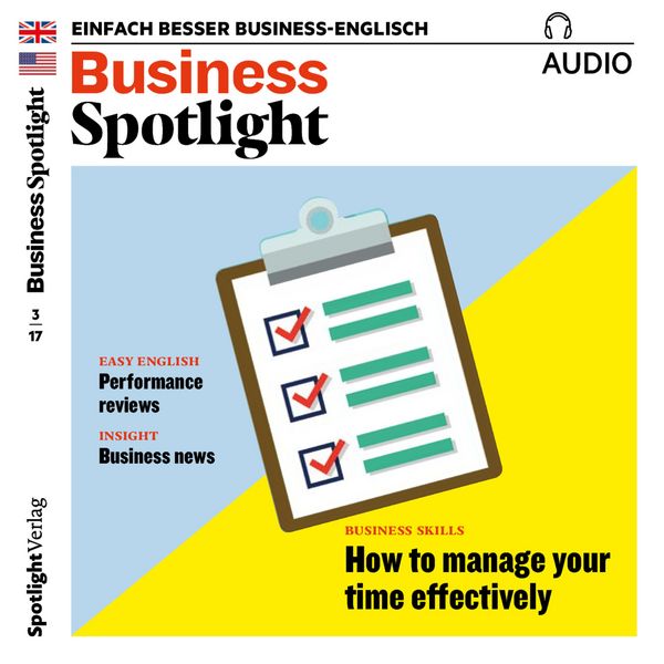 Produktbild: Business-Englisch lernen Audio - Effektives Time-Management