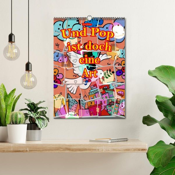 Produktbild: Und Pop ist doch eine Art (Wandkalender 2026 DIN A3 hoch), CALVENDO Monatskalender