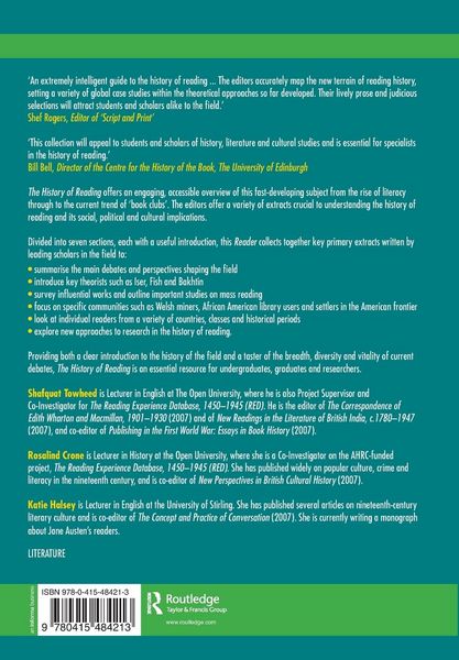 Produktbild: The History of Reading