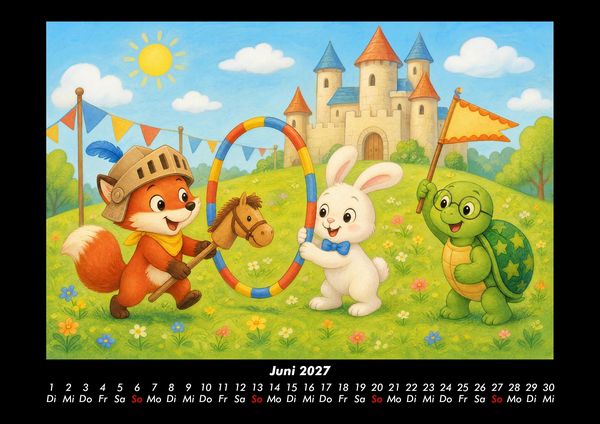 Produktbild: Ritter und Burgen - Ein Jahr voller Abenteuer 2027 Fotokalender DIN A3