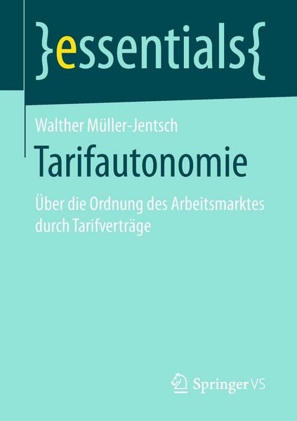 Produktbild: Tarifautonomie