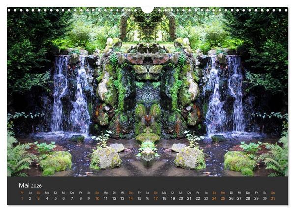 Produktbild: Spiegelwelten - Im Reich der Naturwesen (Wandkalender 2026 DIN A3 quer), CALVENDO Monatskalender