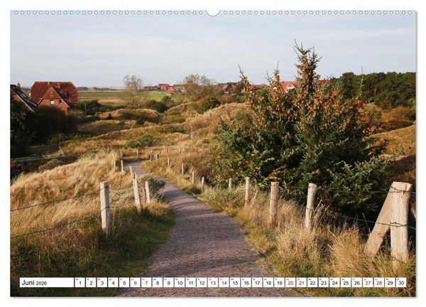 Produktbild: Insel Baltrum, Perle im Ostfriesischen Wattenmeer (hochwertiger Premium Wandkalender 2026 DIN A2 quer), Kunstdruck in Hochglanz