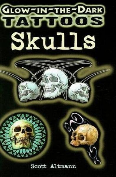 Produktbild: Glow-in-The-Dark Tattoos Skull