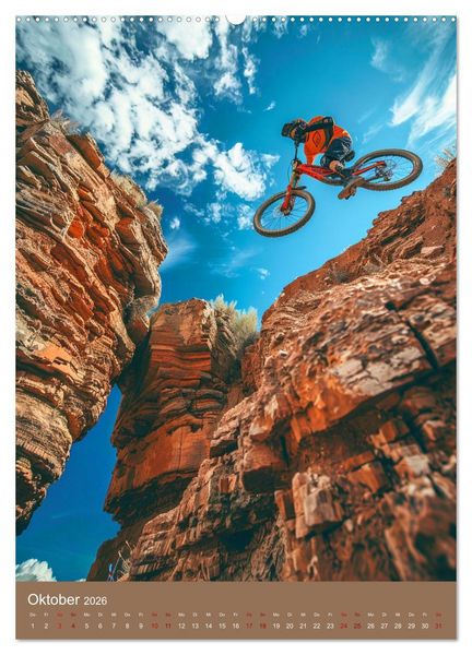 Produktbild: Freeride Adrenalin (hochwertiger Premium Wandkalender 2026 DIN A2 hoch), Kunstdruck in Hochglanz