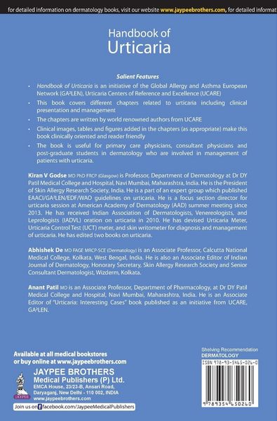 Produktbild: Handbook of Urticaria